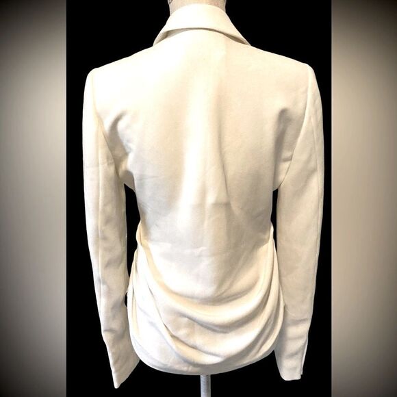 Rachel Roy Ivory draped back Jacket NWT - Picture 10 of 12